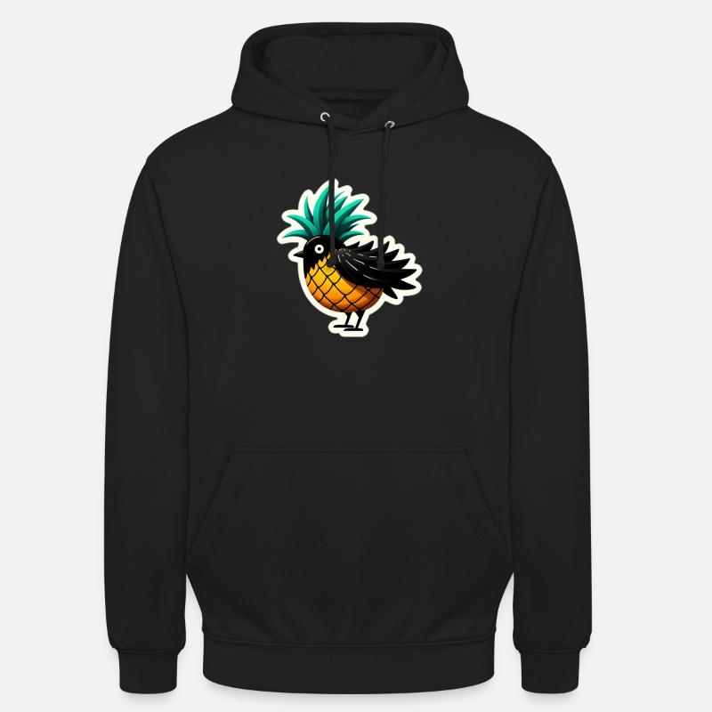 Merle tropical - Sweat-shirt à capuche unisexe - noir