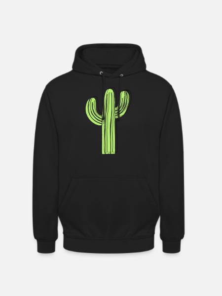 cactus - Unisex Hoodie - black