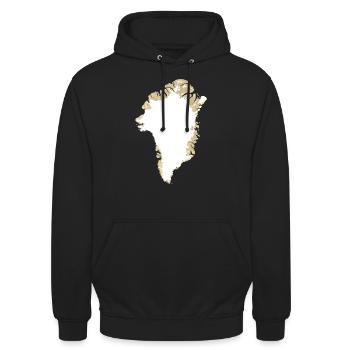 Grönland - Unisex Hoodie - Schwarz - Vorne - Alina (178cm) & Michal (187cm)
