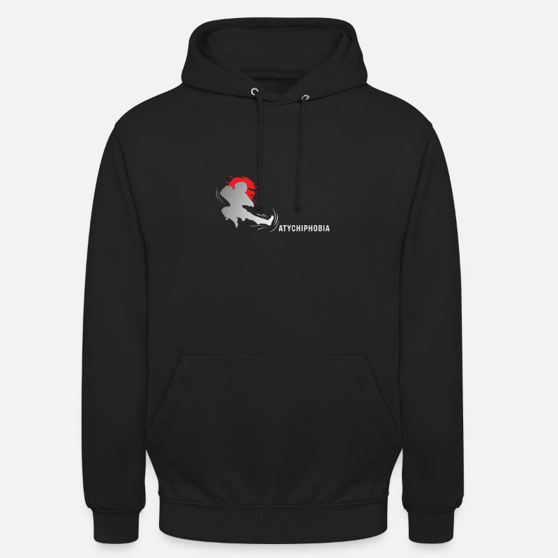 Atychiphobie - kick it - Sweat-shirt à capuche unisexe - noir