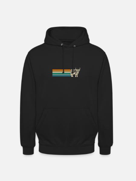 Cow Cattle Highland Cattle - Unisex Hoodie - black