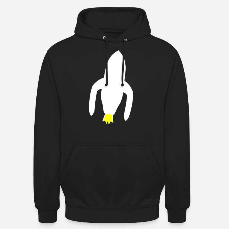 Les pionniers de l’espace - Sweat-shirt à capuche unisexe - noir