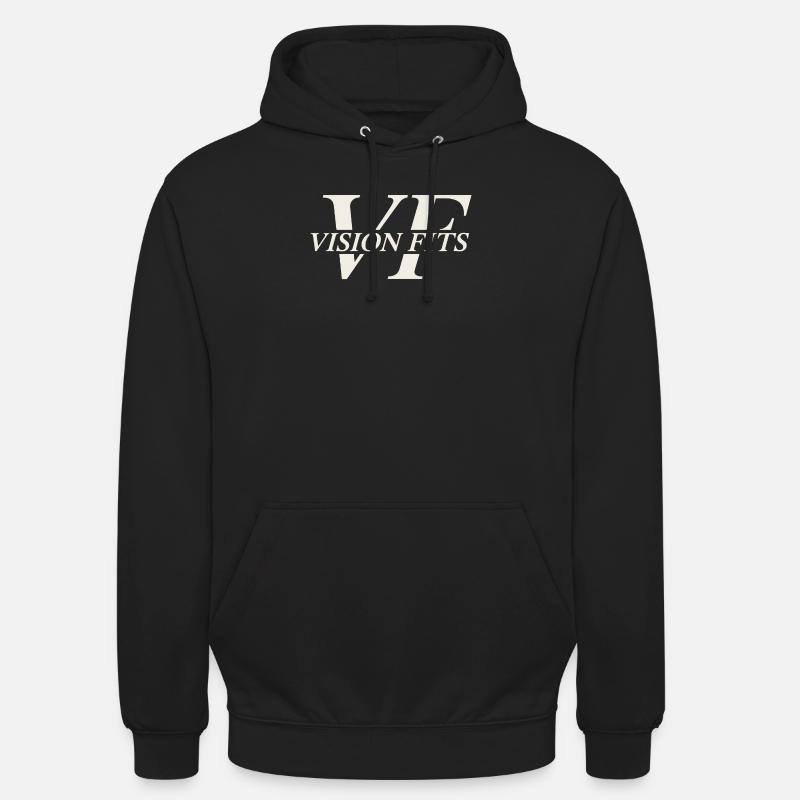 VISON S’ADAPTE - Sweat-shirt à capuche unisexe - noir