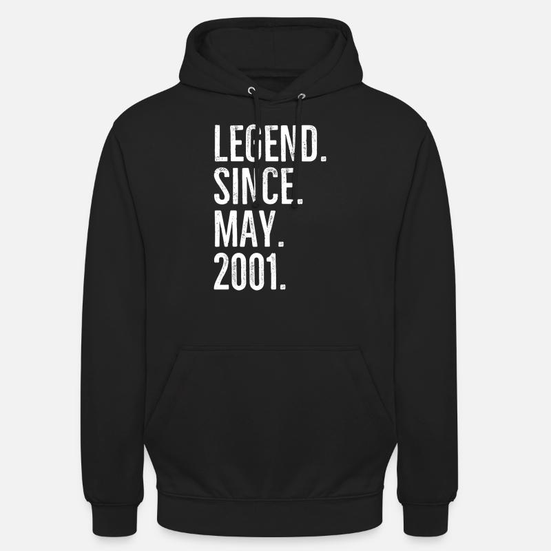 Legend Since May 2001 - Unisex Hoodie - black