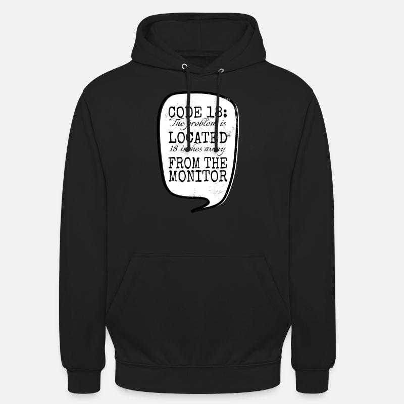 computer science cool coding fingers hacking jokes Unisex Hoodie