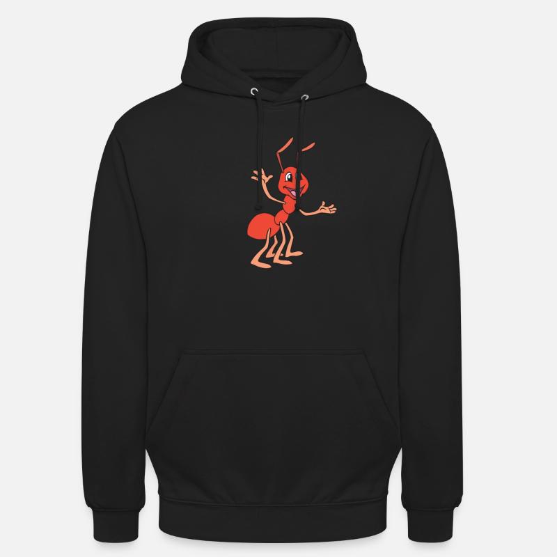Fourmi - Fourmi de feu - Sweat-shirt à capuche unisexe - noir
