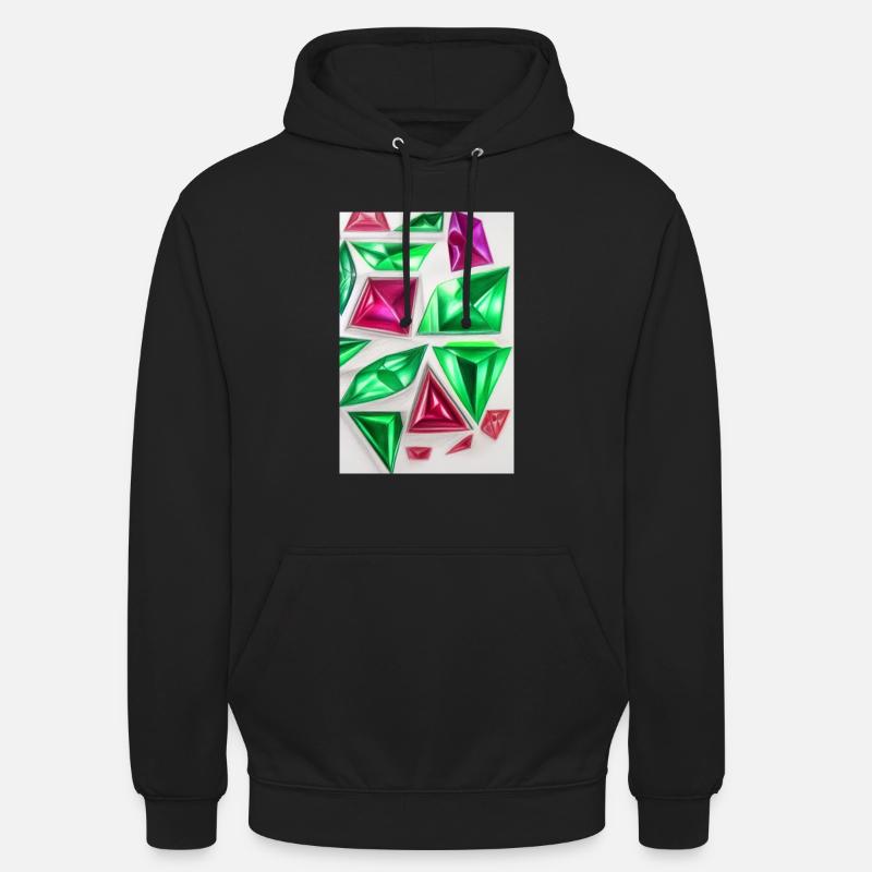 Edelsteine - Unisex Hoodie - Schwarz