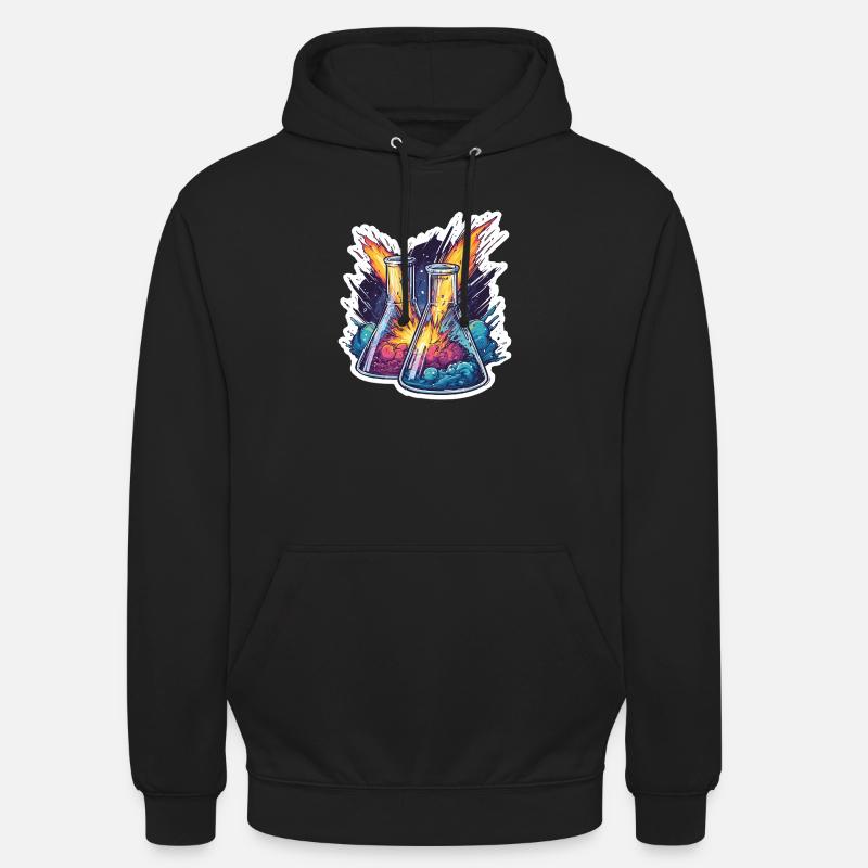 Lab Geek Bildungsquadrantid Meteorstrom-Erlebnis - Unisex Hoodie - Schwarz