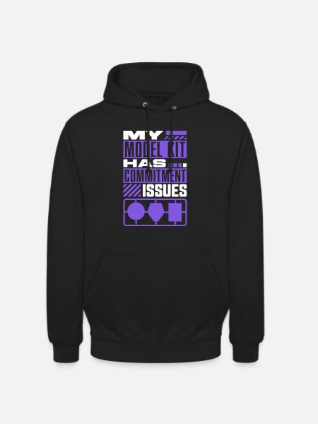 Model Kit Commitment - Unisex Hoodie - Schwarz