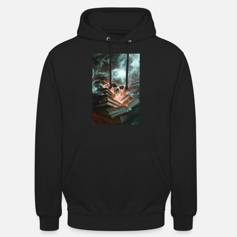 Haunted Knowledge Unleashed - Unisex Hoodie - black