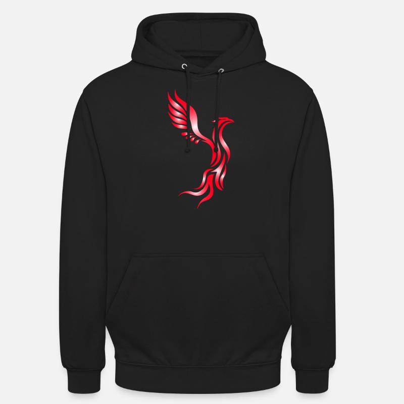 Phoenix Fantasy Magic Gift Wizard - Unisex Hoodie - black