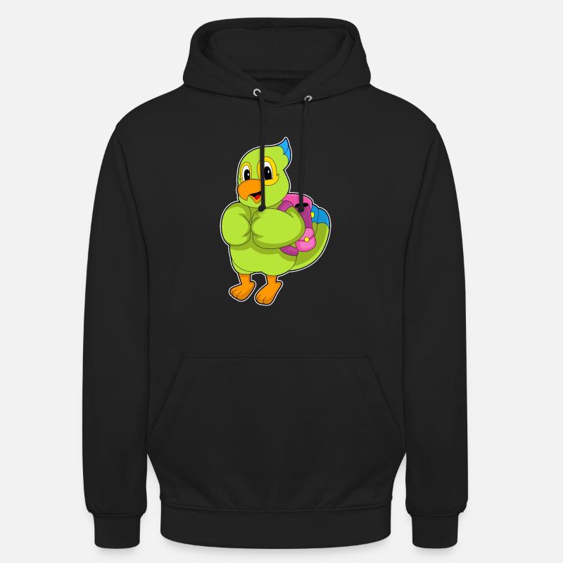 Parrot Student Backpack School - Sweat-shirt à capuche unisexe - noir