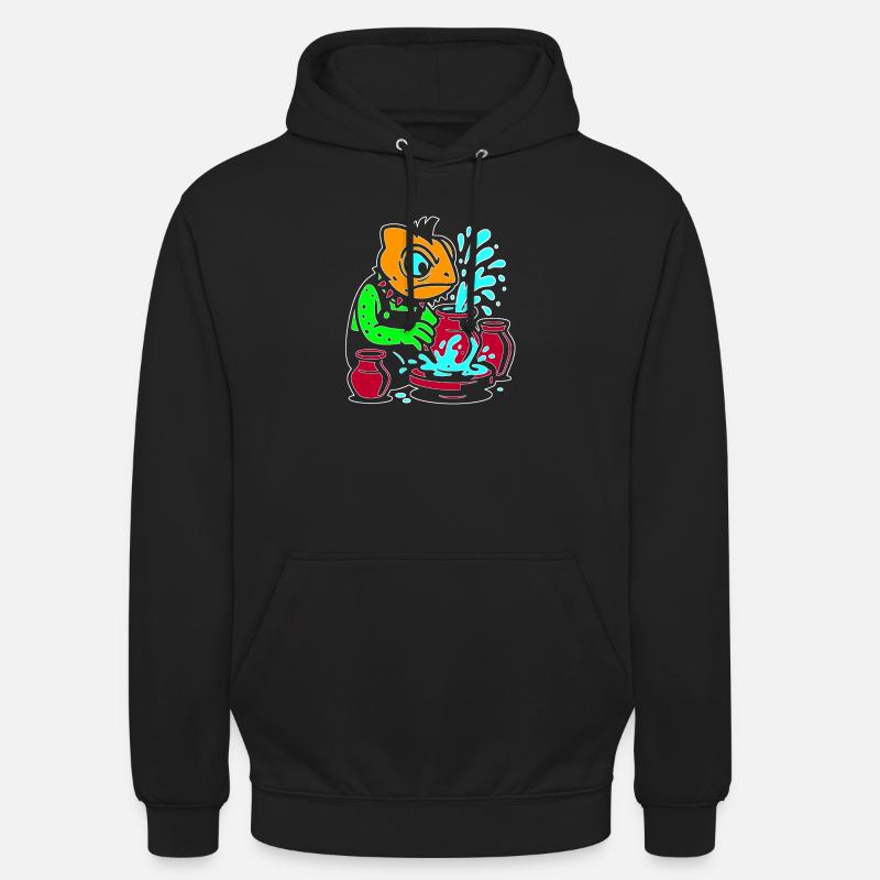 Maître Artisan Caméléon - Sweat-shirt à capuche unisexe - noir