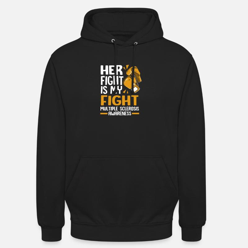 Multiple Sclerosis MS - Unisex Hoodie - black
