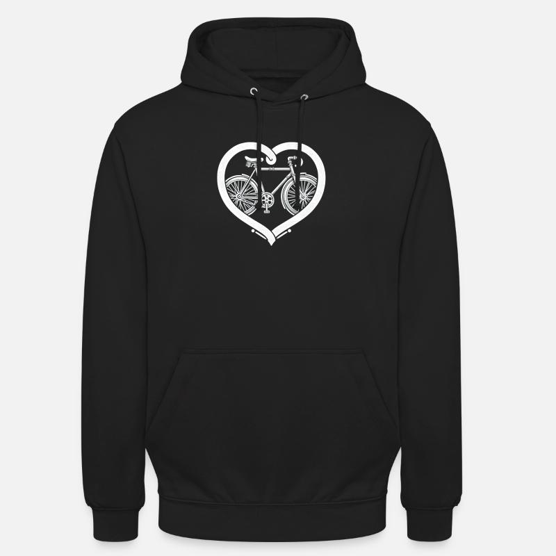 Liebender Radfahrer - Unisex Hoodie - Schwarz