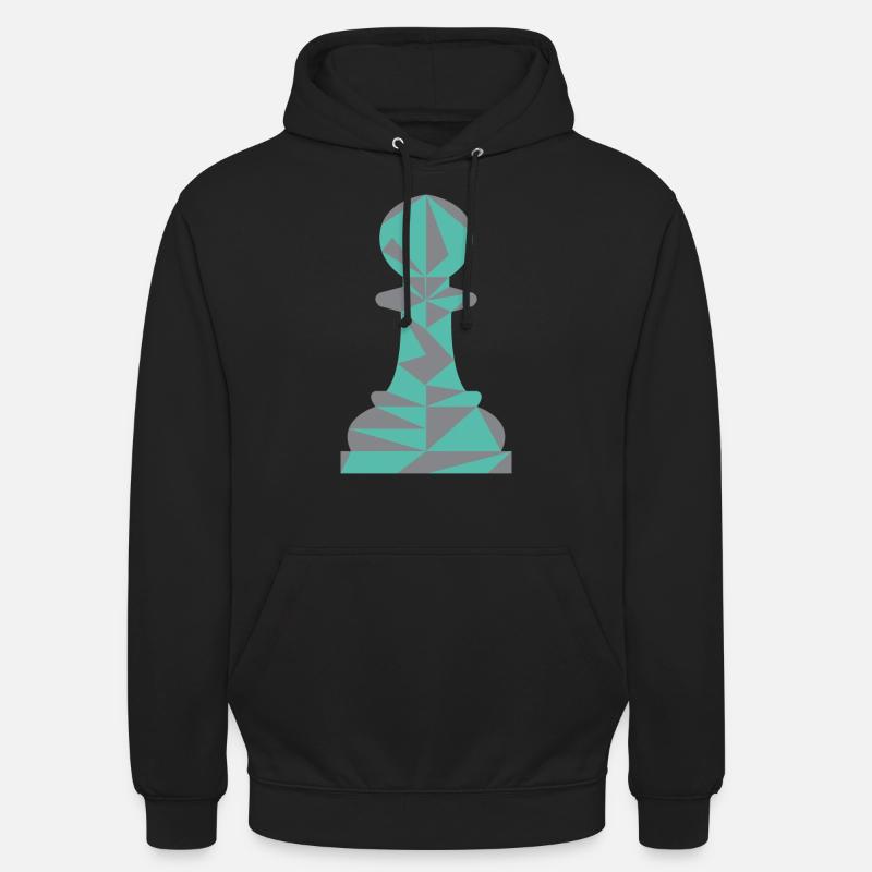 SCHACH BAUER/POLYGON - Unisex Hoodie - Schwarz