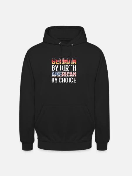 American German - Unisex Hoodie - black