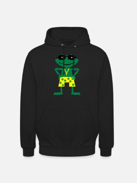 Frog - Unisex Hoodie - black
