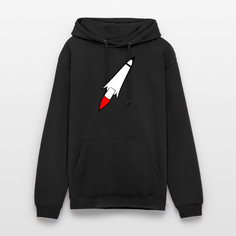 Spacecraft Rocket Space Space Flight Vector Unisex Hoodie