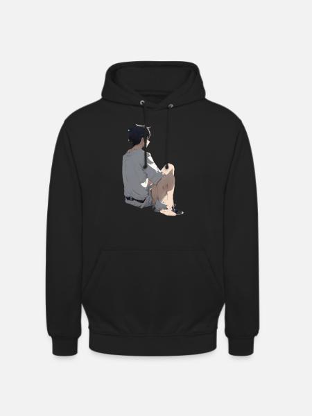 Manga Man - Unisex Hoodie - Schwarz