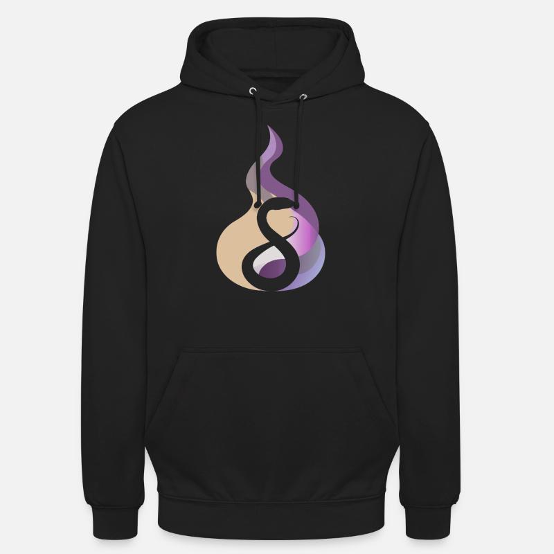 Snake Snakebite - Unisex Hoodie - black