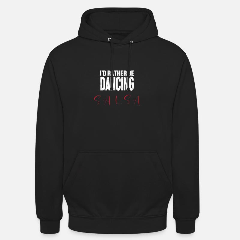 Danseuse de salsa Danseuse - Sweat-shirt à capuche unisexe - noir