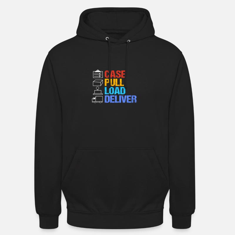 Postbote - Unisex Hoodie - Schwarz