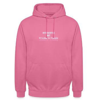 Walzer Paartanz - Unisex Hoodie - Pink - Vorne - Alina (178cm) & Michal (187cm)