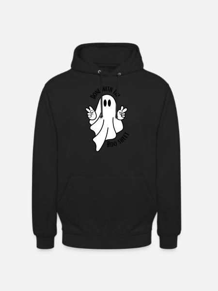 Boo Sheet - Unisex Hoodie - Schwarz