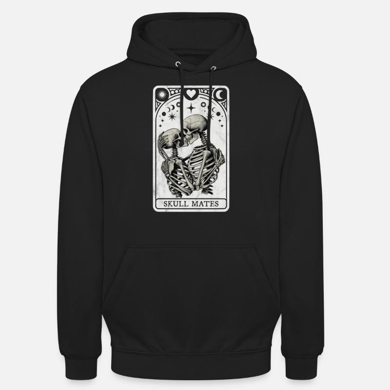 Skull Mates Tarot - Sweat-shirt à capuche unisexe - noir