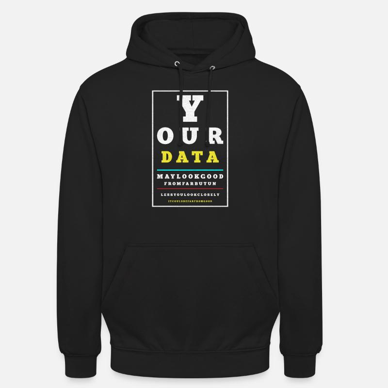 Data Analytics Data Engineering Funny Data - Unisex Hoodie - black