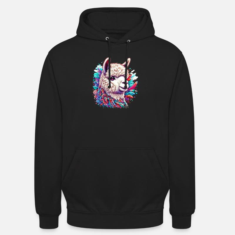Alpaca - Unisex Hoodie - black