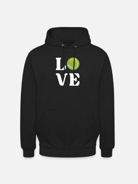 Tennis Lover - Unisex Hoodie - black