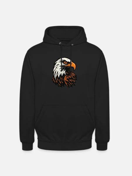 Eagle - Unisex Hoodie - Schwarz