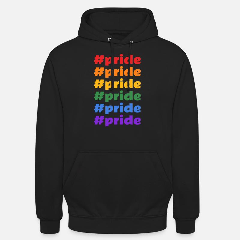 #pride - Unisex Hoodie - Schwarz