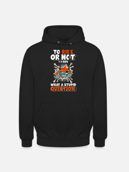Retro Style Illustration - Unisex Hoodie - black