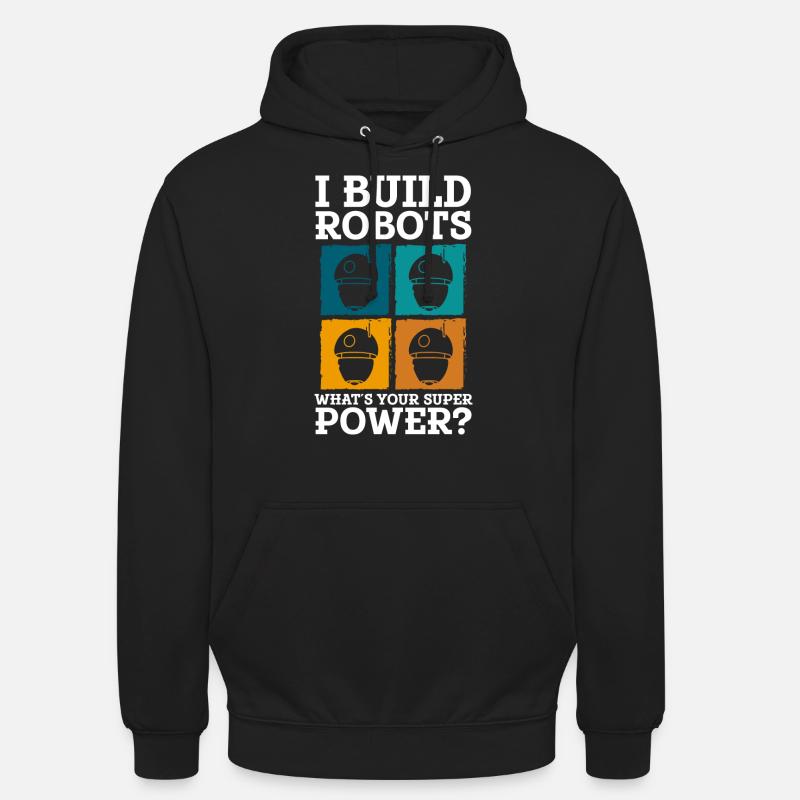 Android Elektrik Cyborg - Unisex Hoodie - Schwarz