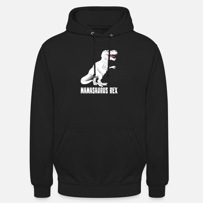 Mutter Dinosaurier - Mamasaurus Rex - Lustig - Unisex Hoodie - Schwarz