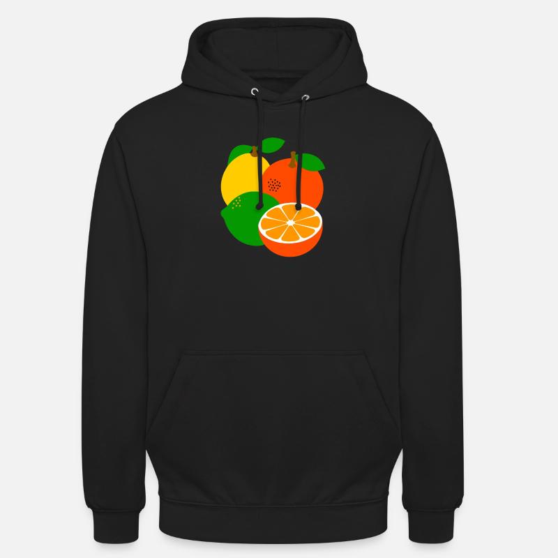 Fruit - Sweat-shirt à capuche unisexe - noir