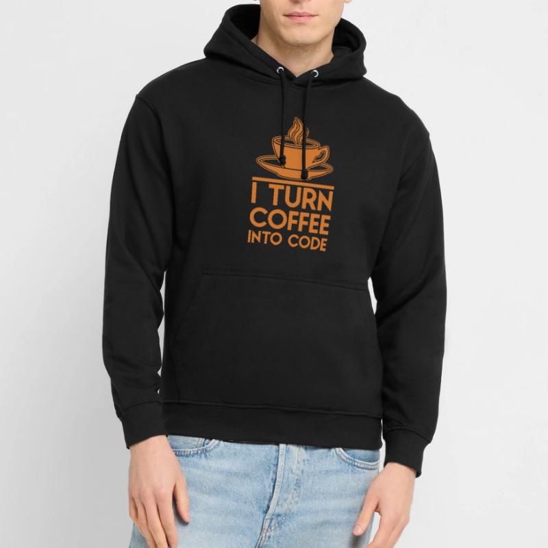 Code de codeur de programmation de cadeau de chemise de HTML de Java Sweat-shirt à capuche unisexe