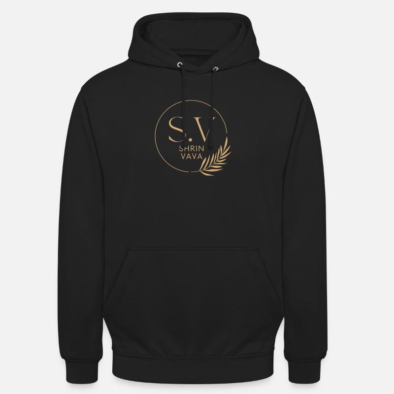 ShirinVAVA - Sweat-shirt à capuche unisexe - noir