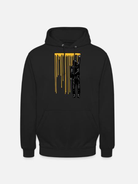 STREET ART - SPRAY BOY - Unisex Hoodie - black