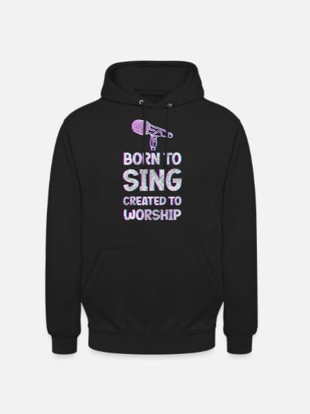 Music, Hobby, Choir, Singing - Unisex Hoodie - black