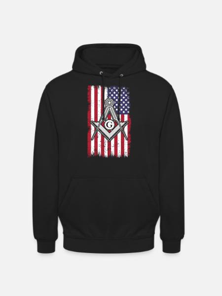 Masonic Freemasonry Fraternal - Unisex Hoodie - Schwarz