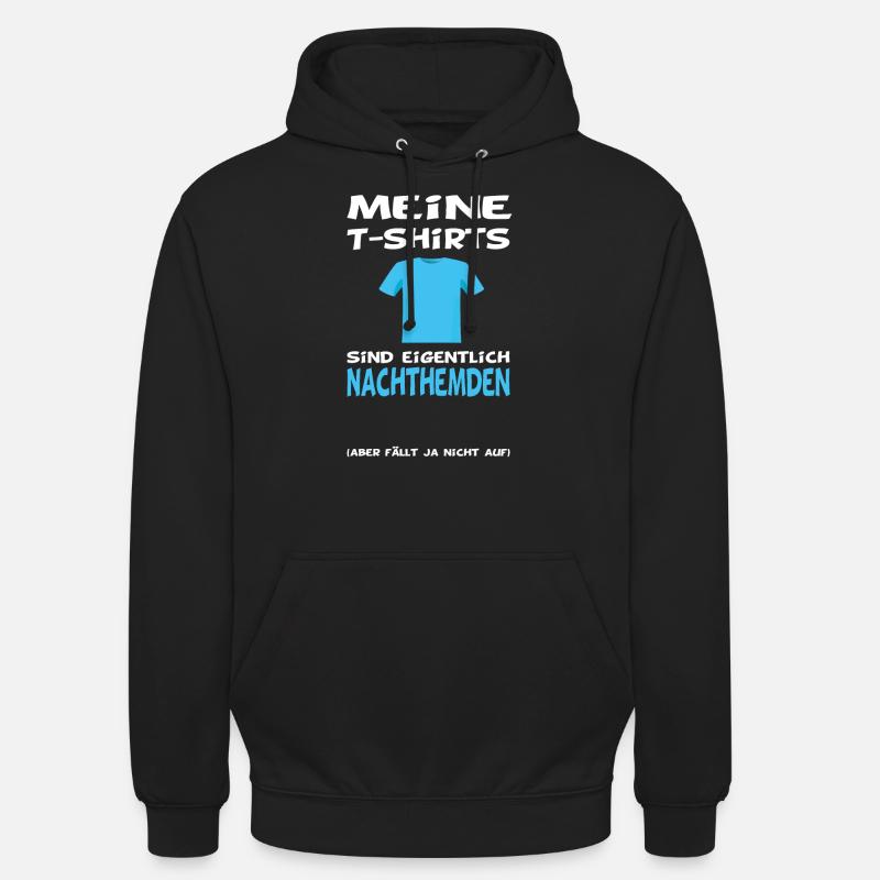 Nuisette Meme - Sweat-shirt à capuche unisexe - noir
