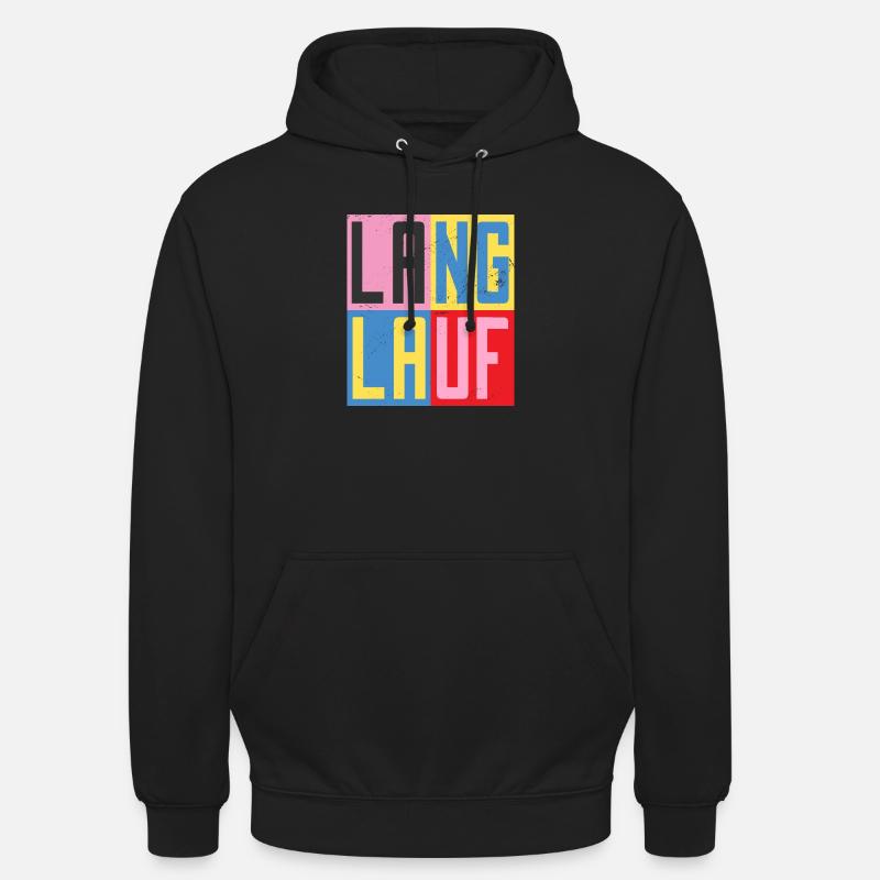 Conception à travers le pays - Sweat-shirt à capuche unisexe - noir