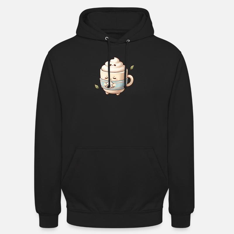 Cozy Cloud Coffee Mug - Unisex Hoodie - black