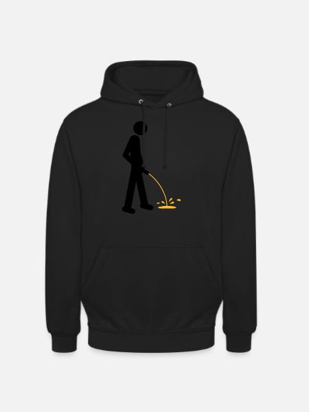 Pee - Unisex Hoodie - black