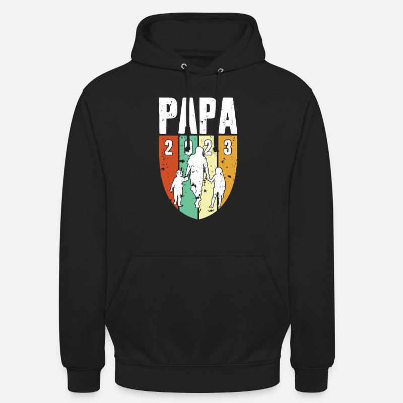 DAD SINCE 2023 - Unisex Hoodie - black