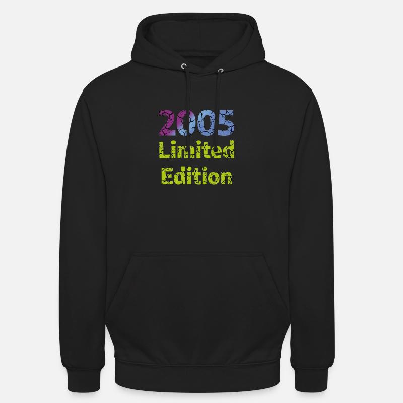 Édition limitée 2005 - Sweat-shirt à capuche unisexe - noir